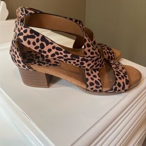 Leopard Print Women's Sandals